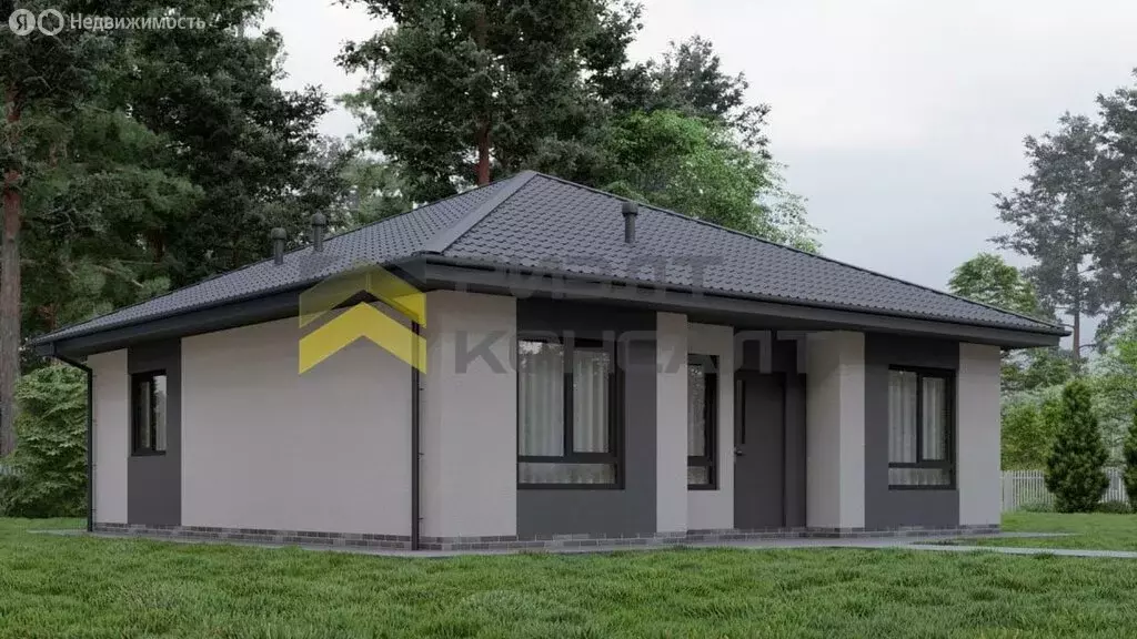 Дом в село Пушкино, Вишнёвая улица (96.84 м) - Фото 1