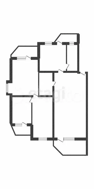 3-к. квартира, 160,6 м, 4/5 эт. - Фото 0