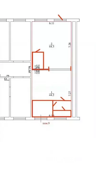 Помещение свободного назначения в Московская область, Ленинский ... - Фото 2