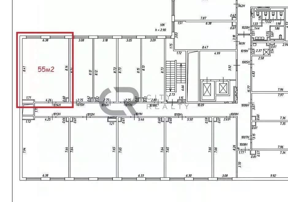 Офис в Санкт-Петербург просп. Энергетиков, 8к2 (55 м) - Фото 1