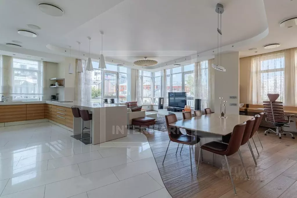 3-к кв. Москва 1-й Колобовский пер., 14 (200.8 м) - Фото 1