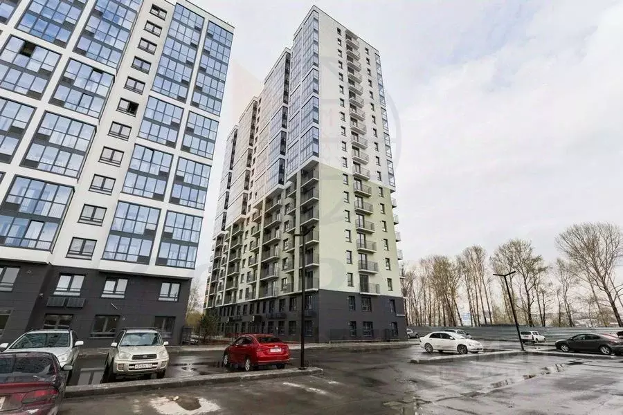 Студия Новосибирская область, Новосибирск ул. Ясный Берег, 43 (24.2 м) - Фото 2