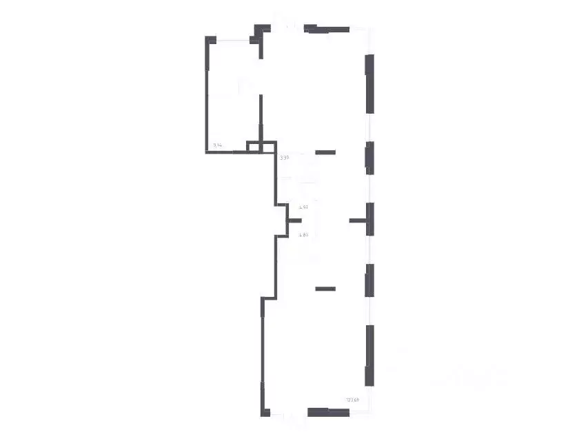Помещение свободного назначения в Москва Тропарево Парк мк, к2.2 (147 ... - Фото 1