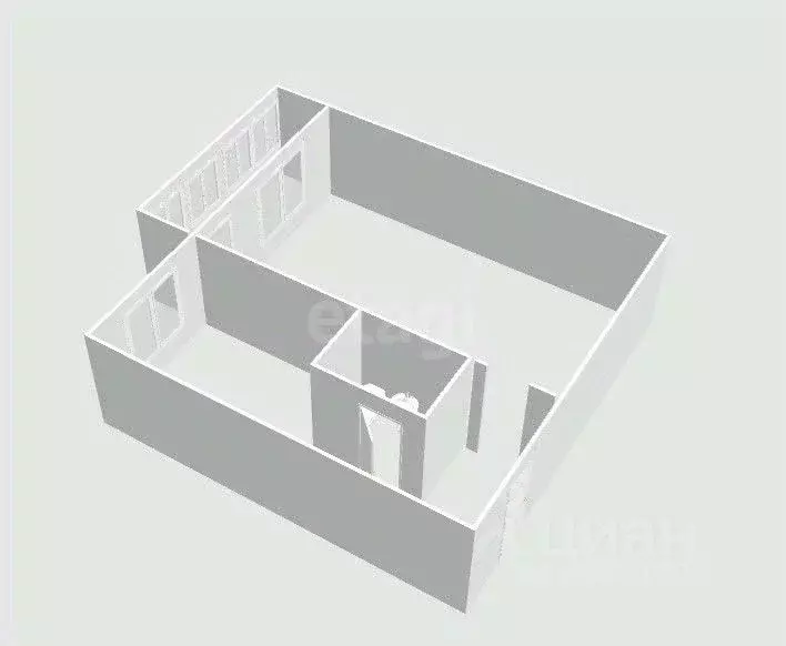 1-к кв. Сахалинская область, Поронайск Восточная ул., 125 (31.5 м) - Фото 2