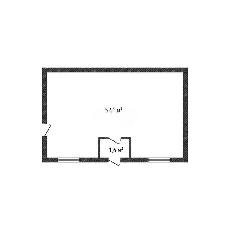 Дом в Пашково, улица Алексина (53.7 м) - Фото 1