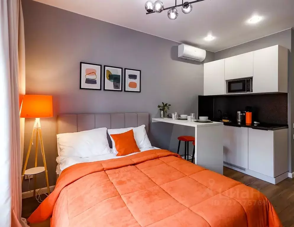 Студия Москва просп. Мира, 48С6 (18.0 м) - Фото 1