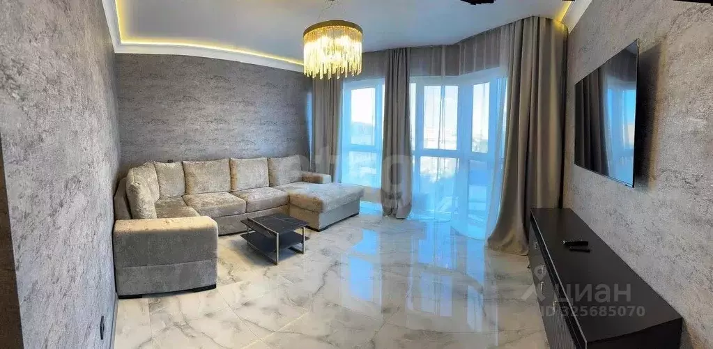 3-к кв. Краснодарский край, Анапа Крепостная ул., 51к1 (75.0 м) - Фото 1