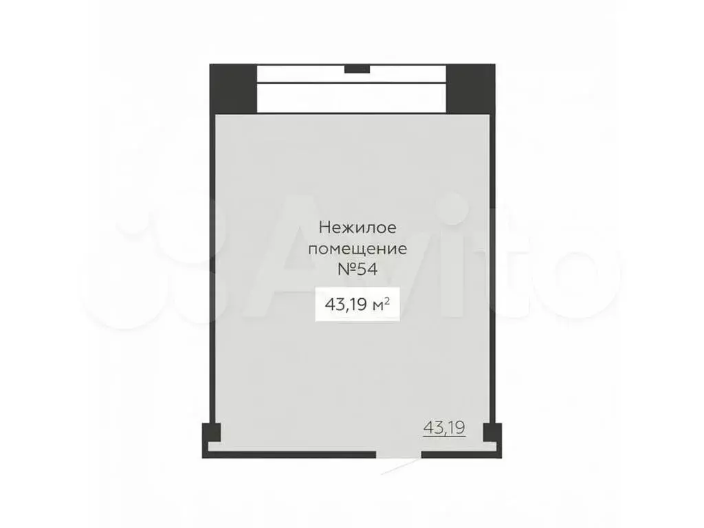 Продам помещение свободного назначения, 43.19 м - Фото 0