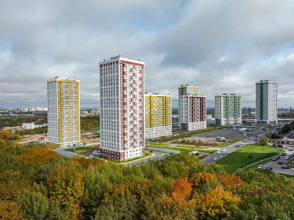 2-к кв. Нижегородская область, Нижний Новгород Мои Цветы жилой ... - Фото 1