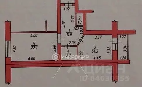 1-к кв. Орловская область, Орел Комсомольская ул., 310к1 (53.2 м) - Фото 1