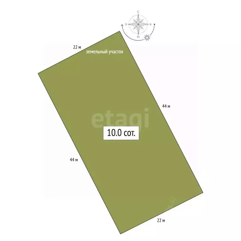 Участок в Алтай, Майминский район, с. Соузга ул. Родниковая, 27 (10.0 ... - Фото 2