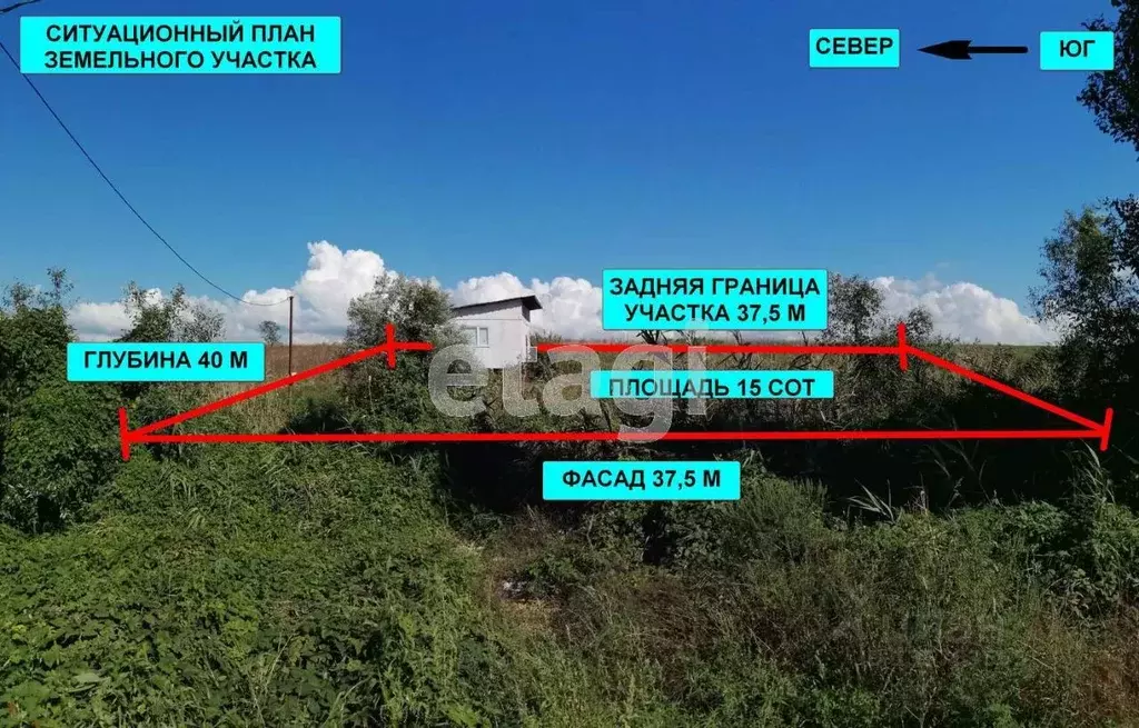 Участок в Краснодарский край, Анапа муниципальный округ, Красная Скала ... - Фото 2