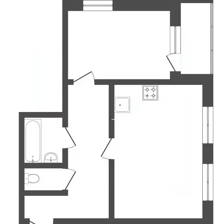 1-к кв. Тюменская область, Тюмень ул. Мельникайте, 2к11 (49.0 м) - Фото 2
