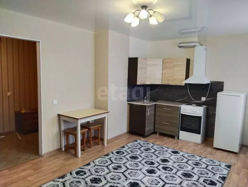 Студия Тюменская область, Тюмень Войновка мкр, ул. Энергостроителей, 9 ... - Фото 1