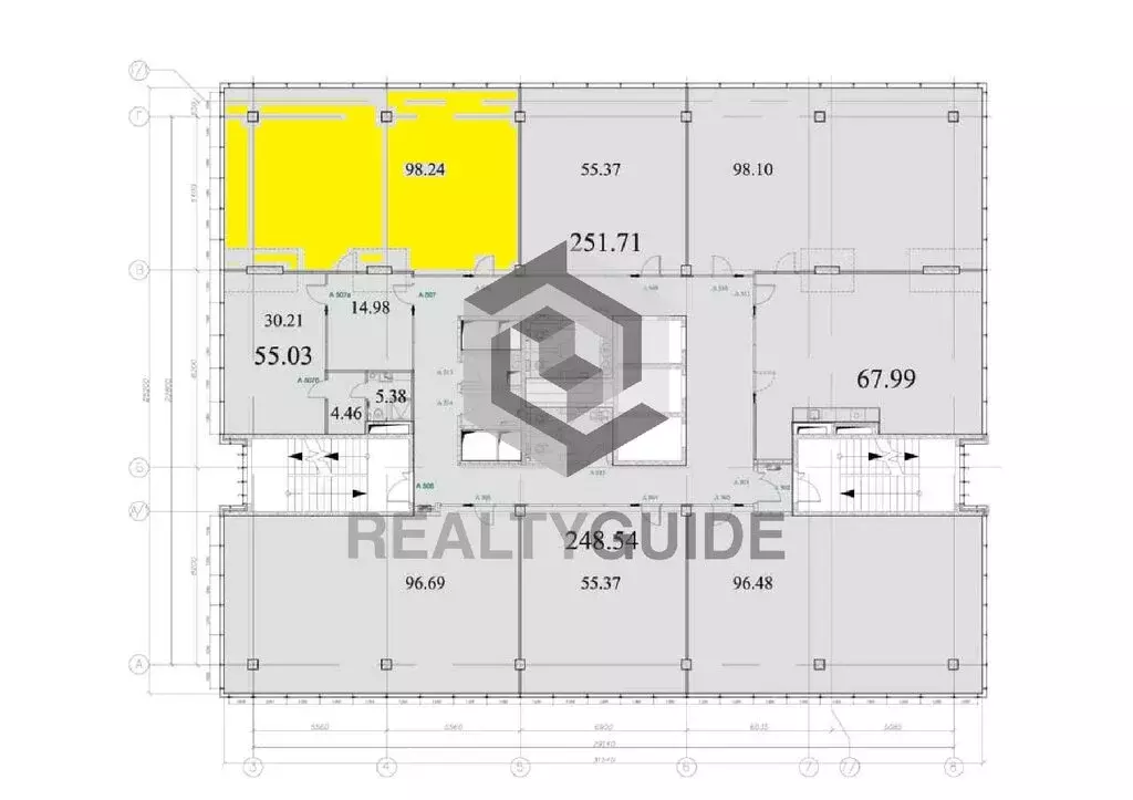 Офис (98.24 м) - Фото 1