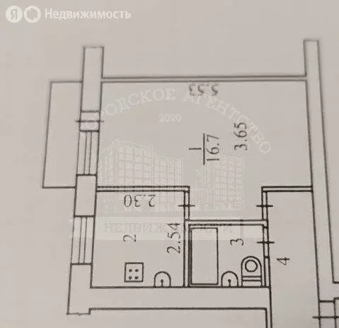 1-комнатная квартира: Калуга, микрорайон Анненки, улица Вишневского, 6 ... - Фото 1