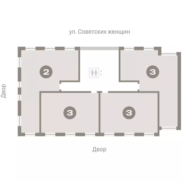 3-комнатная квартира: Екатеринбург, улица Советских Женщин (135 м) - Фото 2