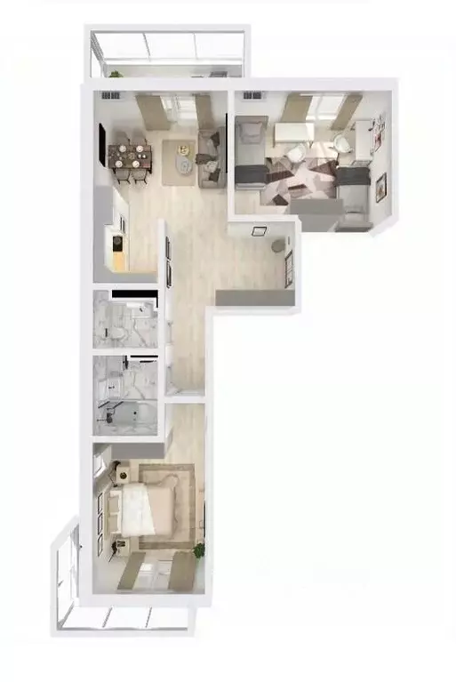 3-к кв. Карелия, Петрозаводск Перевалка-2 тер., Университетский ... - Фото 0