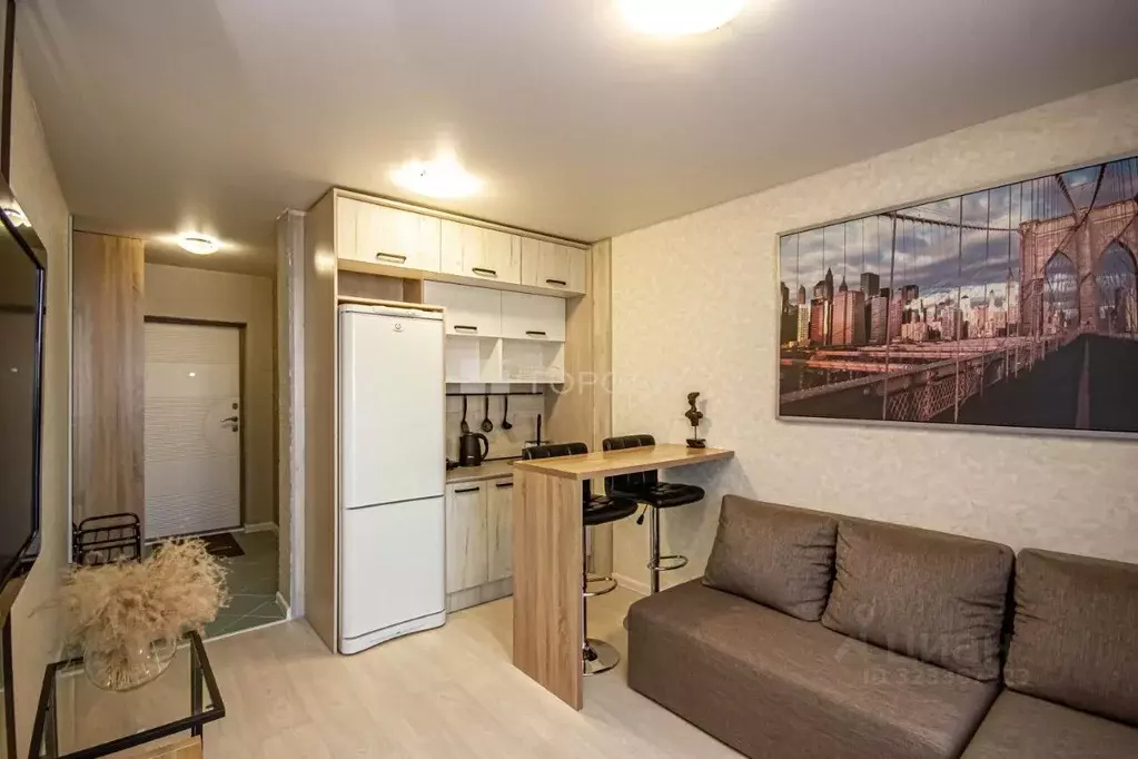 Студия Новосибирская область, Новосибирск ул. Фадеева, 66/2 (26.0 м) - Фото 2