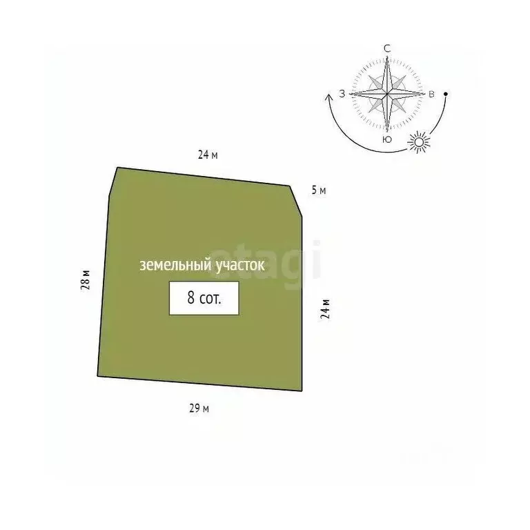 Дом в Красноярский край, Красноярск Октябрьское СНТ,  (100 м) - Фото 2
