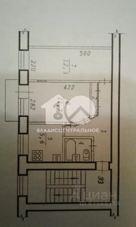 2-к кв. Новосибирская область, Новосибирск ул. Семьи Шамшиных, 83 ... - Фото 1