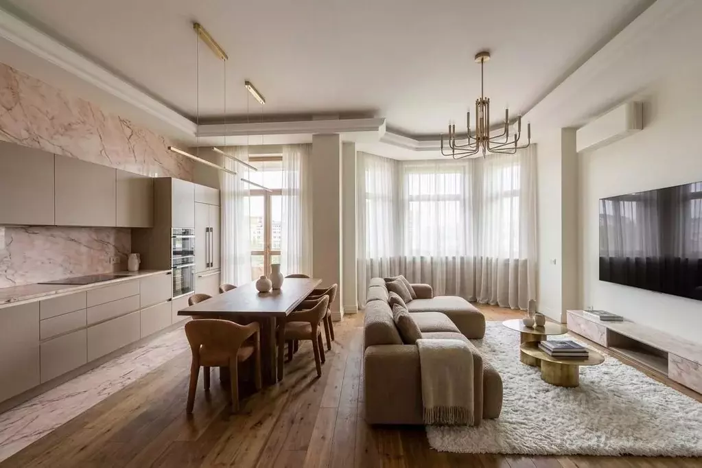 4-к кв. Москва Ломоносовский просп., 25к5 (198.0 м) - Фото 1