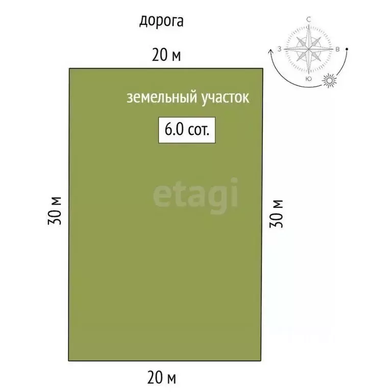 Участок в Ростовская область, Шахты Арбатская ул. (6.01 сот.) - Фото 1