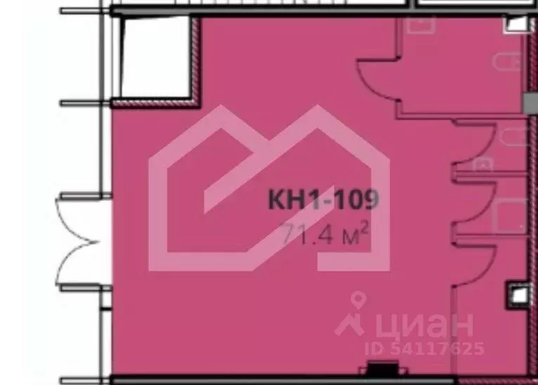 Торговая площадь в Москва ул. Гастелло, 30 (71 м) - Фото 2