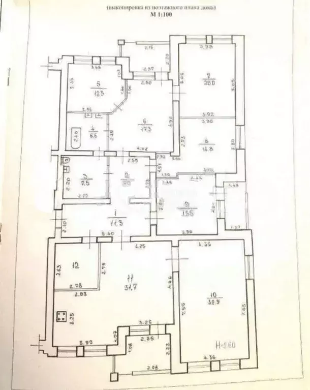 6-к кв. Волгоградская область, Волгоград Ангарская ул., 69/2 (192.7 м) - Фото 1