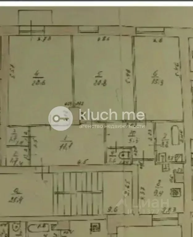 3-к кв. Татарстан, Казань ул. Маяковского, 23а (91.3 м) - Фото 2