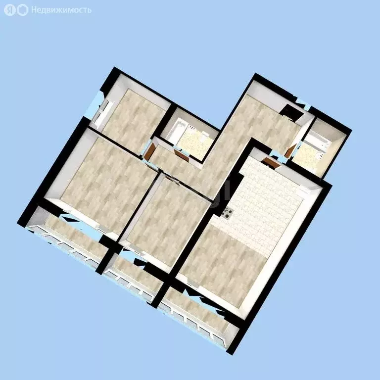 4-комнатная квартира: Уфа, улица Ахметова, 152 (93.5 м) - Фото 0