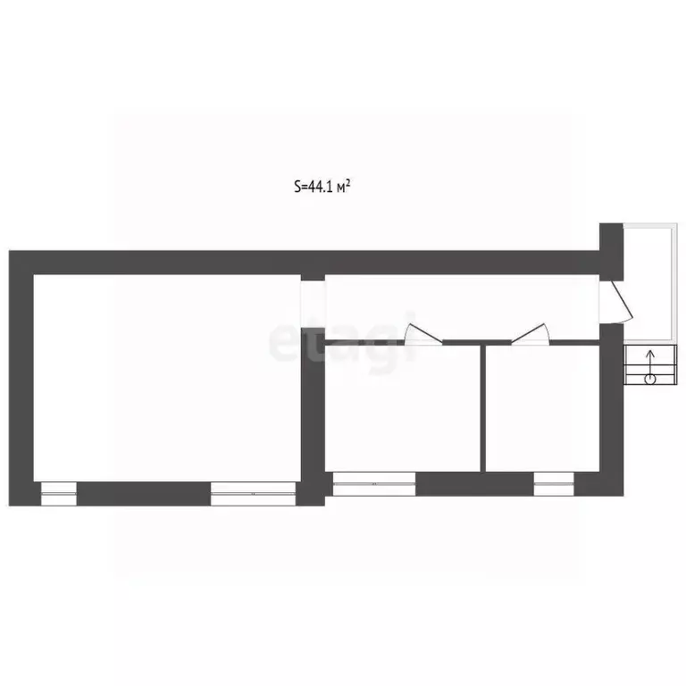 Помещение свободного назначения в Крым, Феодосия ул. Челнокова, 56А ... - Фото 2