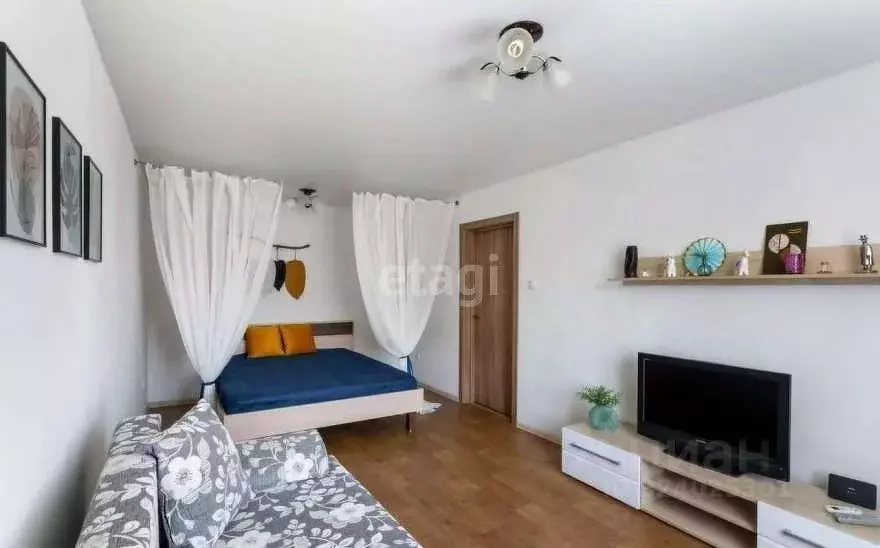 1-к кв. Тюменская область, Тюмень ул. Малыгина, 84 (40.0 м) - Фото 1