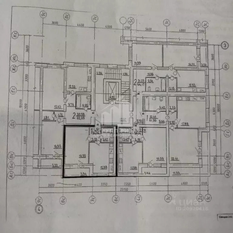 1-к кв. Калининградская область, Калининград ул. Баженова, 13 (36.5 м) - Фото 2