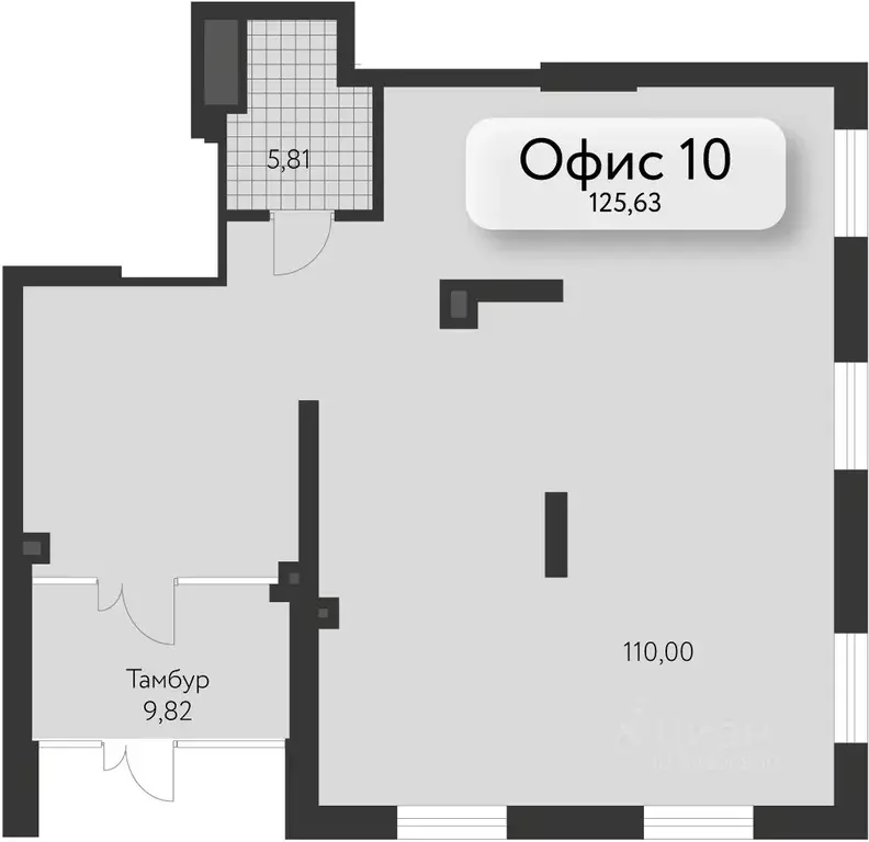 Офис в Свердловская область, Екатеринбург Академический мкр, 17-й ... - Фото 1