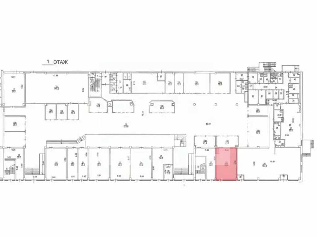 Помещение свободного назначения в Москва Электродная ул., 2С32 (51 м) - Фото 2