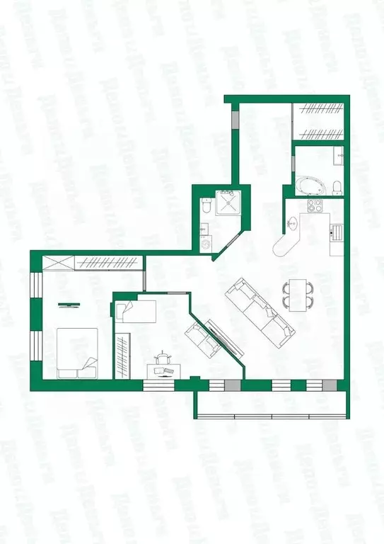 3-к кв. Кировская область, Киров ул. Урицкого, 24 (116.2 м) - Фото 1