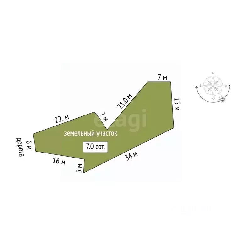 Участок в Крым, Ялта муниципальный округ, Массандра пгт ш. ... - Фото 2