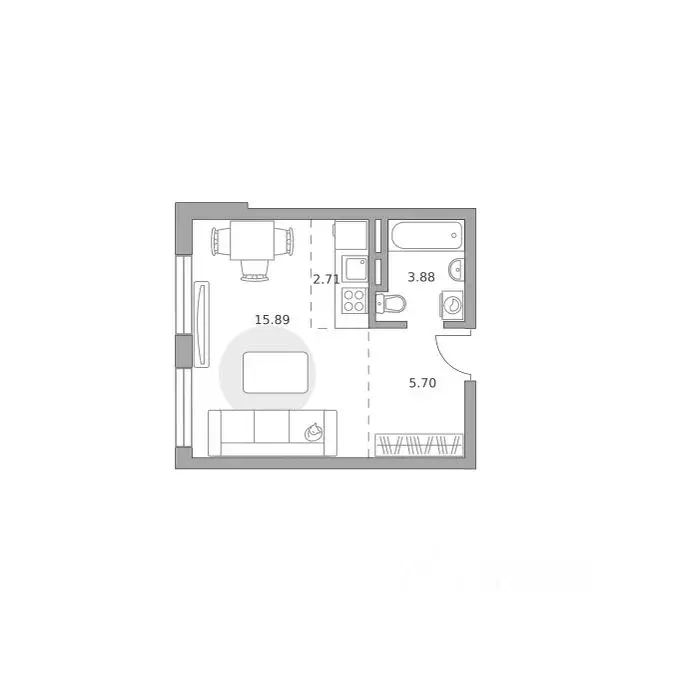 Студия Московская область, Красногорск городской округ, с. ... - Фото 1