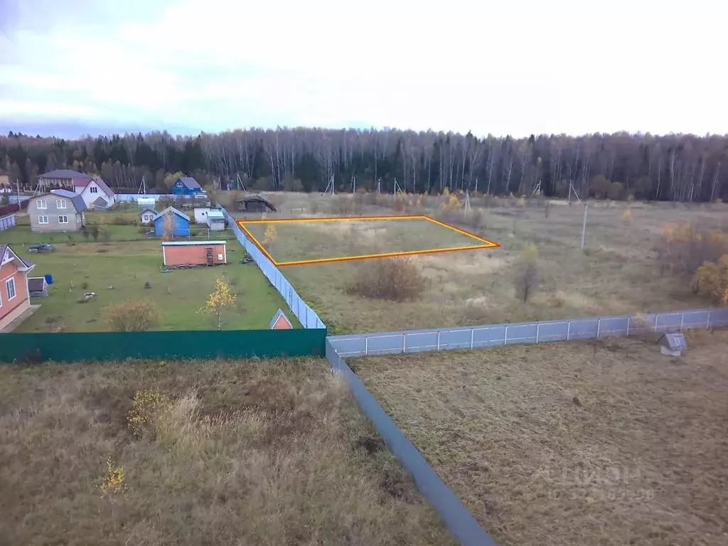 Участок в Московская область, Серпухов городской округ, д. Тверитино  ... - Фото 1