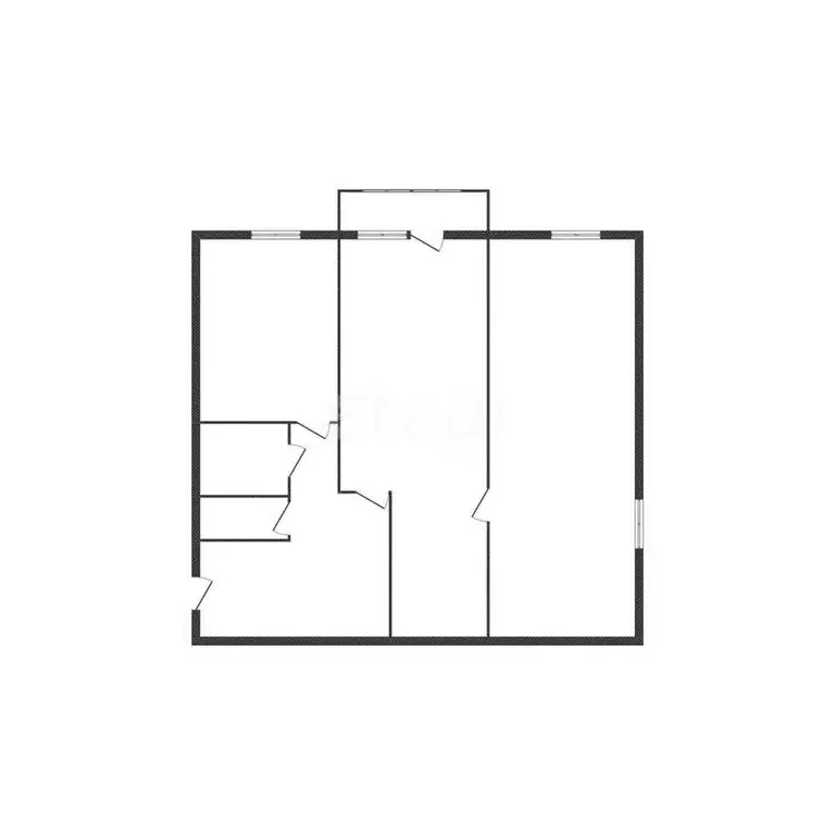 2-комнатная квартира: Старый Оскол, микрорайон Рудничный, 15 (48 м) - Фото 1