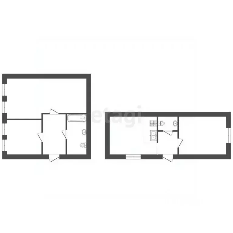 Дом в Ставропольский край, Пятигорск ул. Разина (51 м) - Фото 2