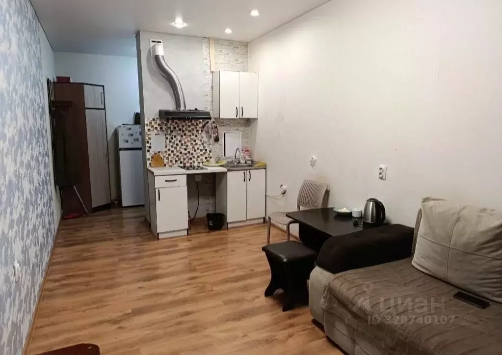 Студия Краснодарский край, Краснодар ул. Командорская, 3к2 (24.0 м) - Фото 2