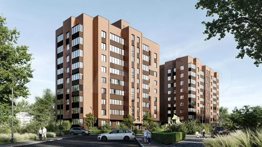 2-к. квартира, 53,2 м, 7/9 эт. - Фото 1