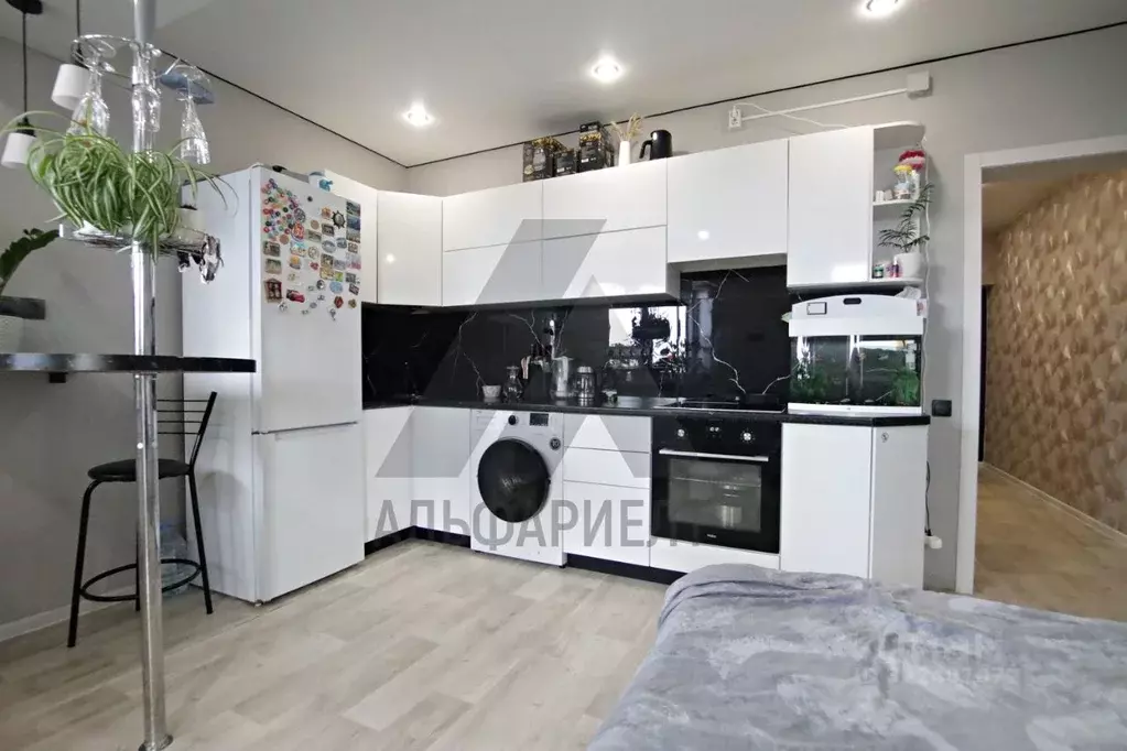 1-к кв. Омская область, Омск ул. Мишина, 2 (28.0 м) - Фото 1