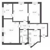 4-к. квартира, 78 м, 3/9 эт. - Фото 0