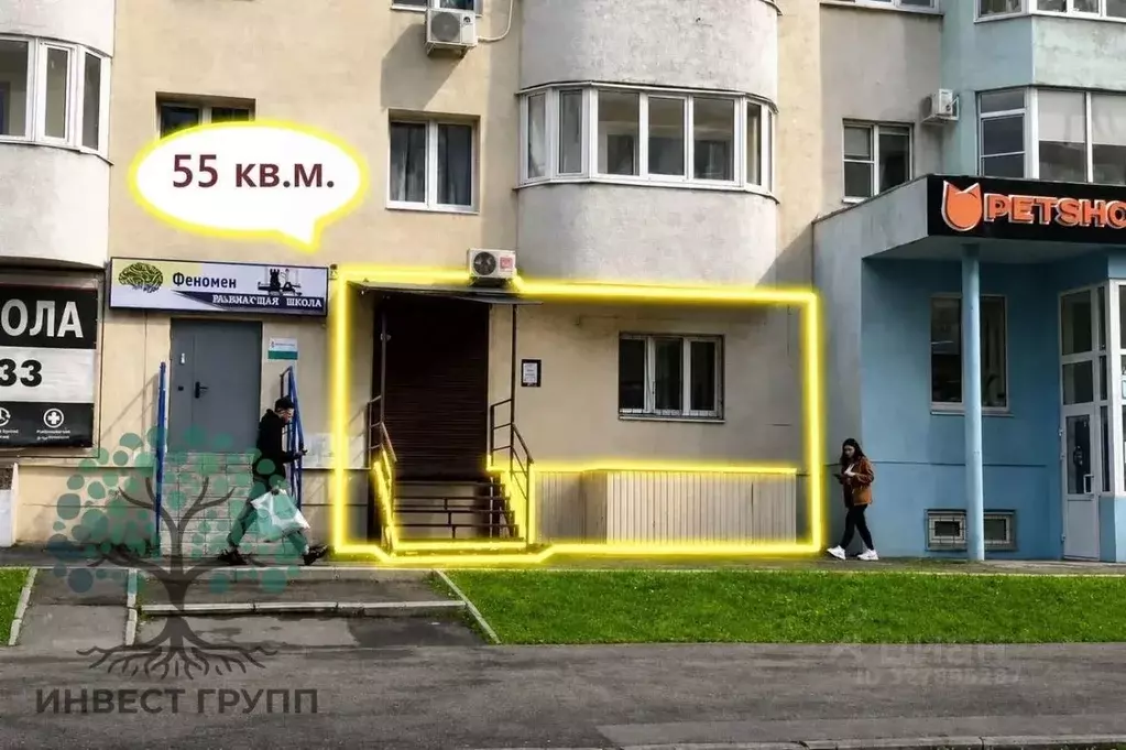 Торговая площадь в Самарская область, Самара Молодежная ул., 8а (55 м) - Фото 1