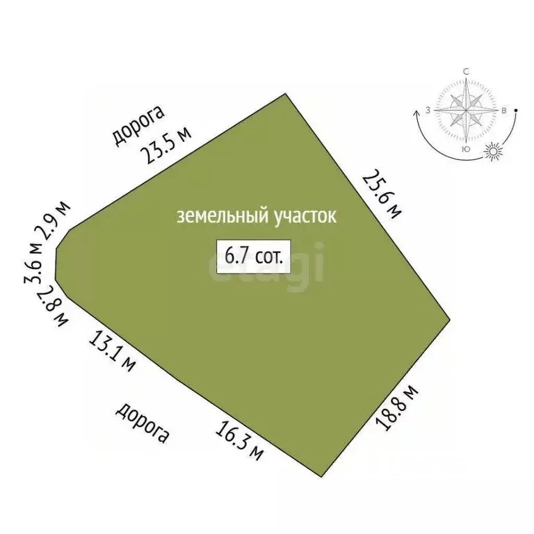 Участок в Крым, Алушта муниципальный округ, с. Лучистое пер. Сливовый ... - Фото 2