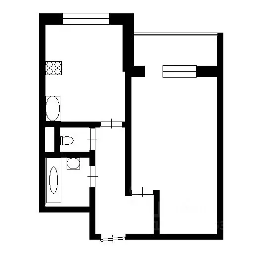 1-к кв. Санкт-Петербург Удельный просп., 29 (41.7 м) - Фото 1