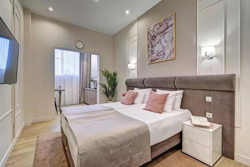 Студия Краснодарский край, Сочи Центральный мкр, ул. Навагинская, 11А ... - Фото 2